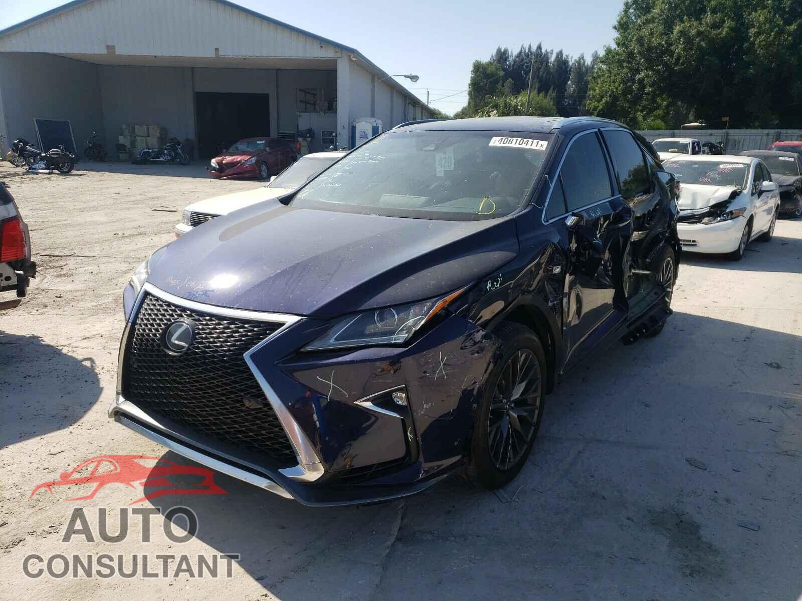 LEXUS RX350 2017 - 2T2BZMCA6HC123941