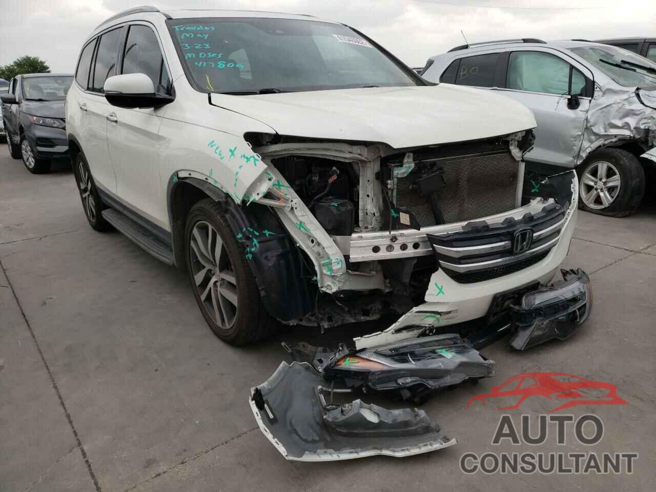HONDA PILOT 2016 - 5FNYF6H03GB030825