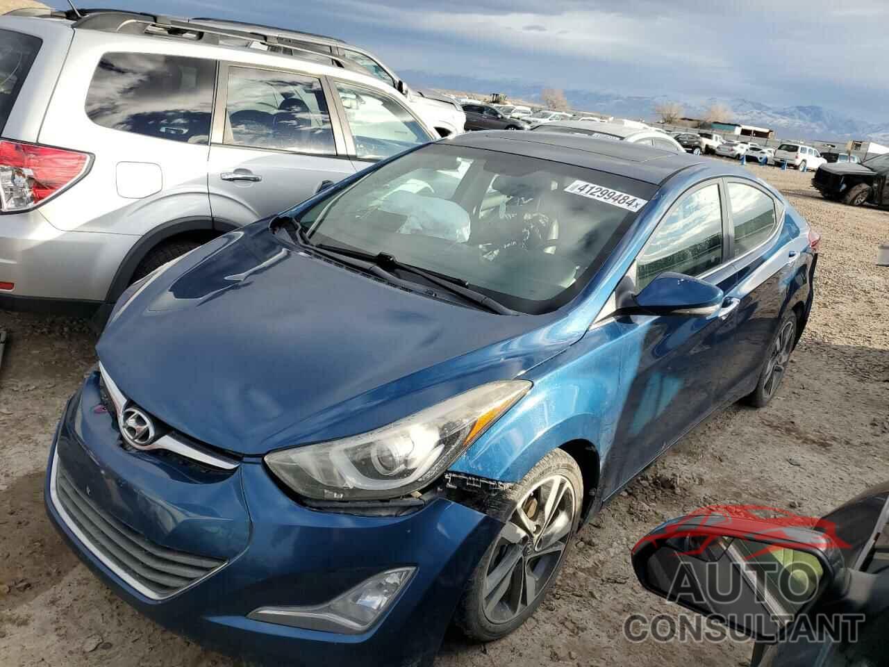 HYUNDAI ELANTRA 2016 - KMHDH4AE0GU622477