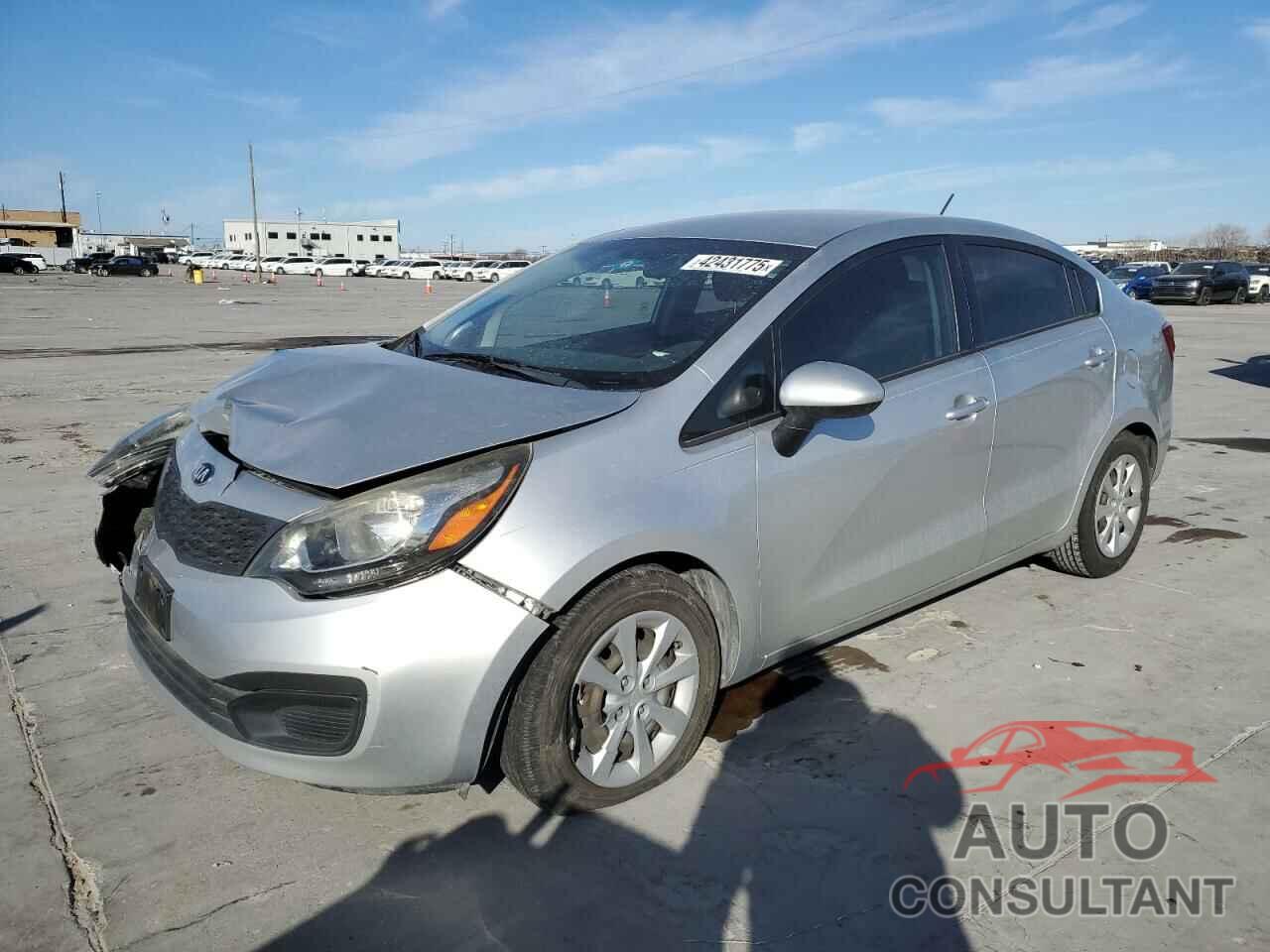 KIA RIO 2013 - KNADM4A3XD6177984