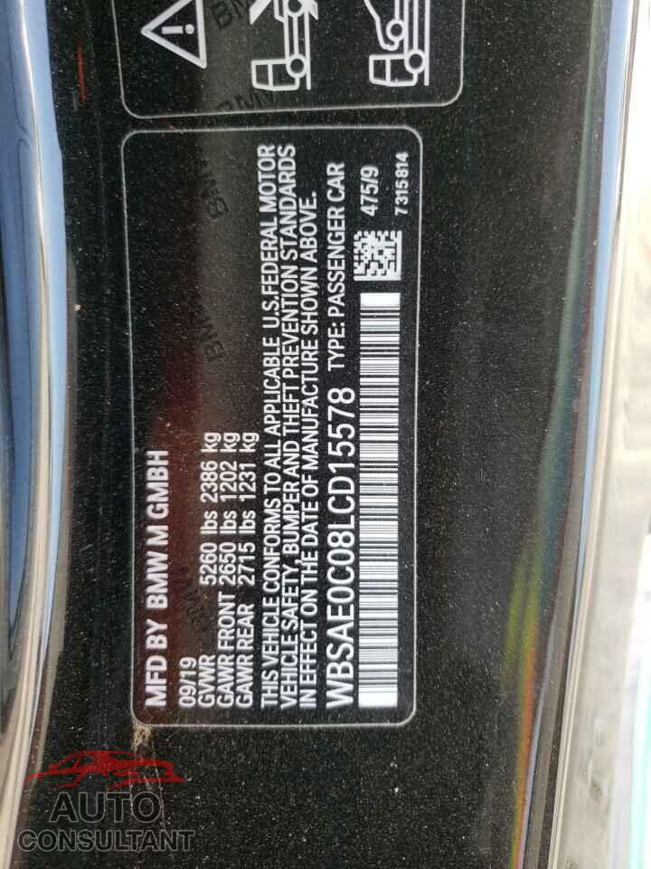 BMW M8 2020 - WBSAE0C08LCD15578