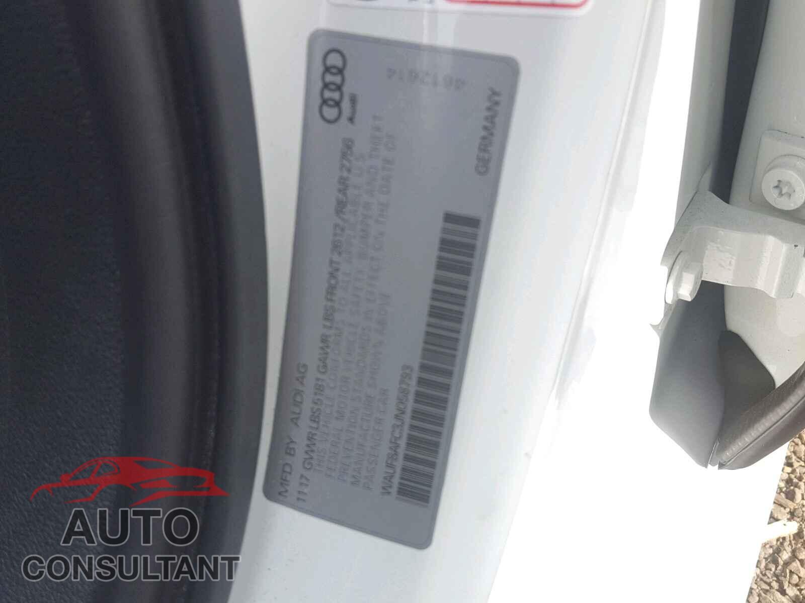 AUDI A6 2018 - WAUF8AFC3JN058793