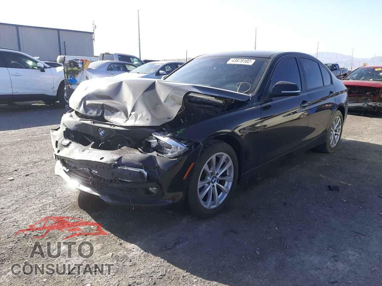 BMW 3 SERIES 2017 - WBA8E5G36HNU45484