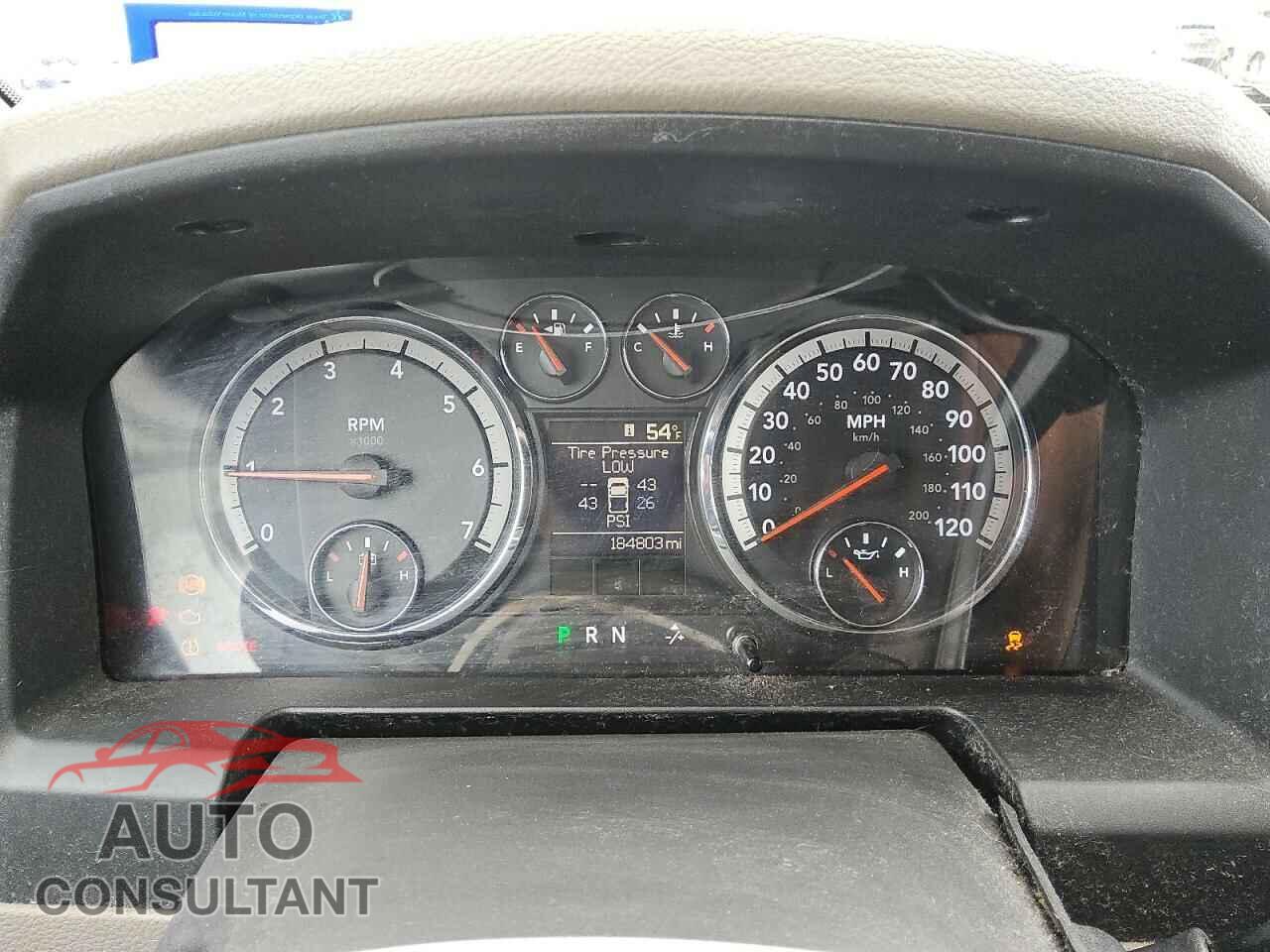 DODGE RAM 1500 2012 - 1C6RD6FT6CS246146