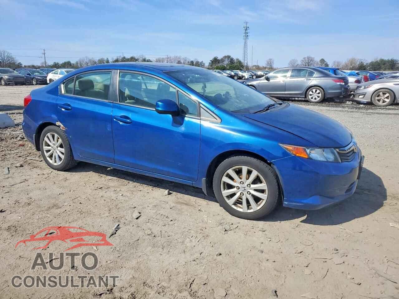 HONDA CIVIC 2012 - 2HGFB2F86CH509086