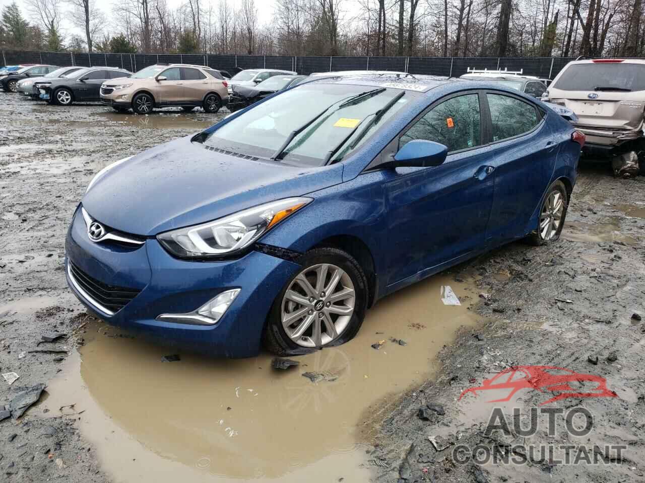 HYUNDAI ELANTRA 2016 - KMHDH4AE2GU520257