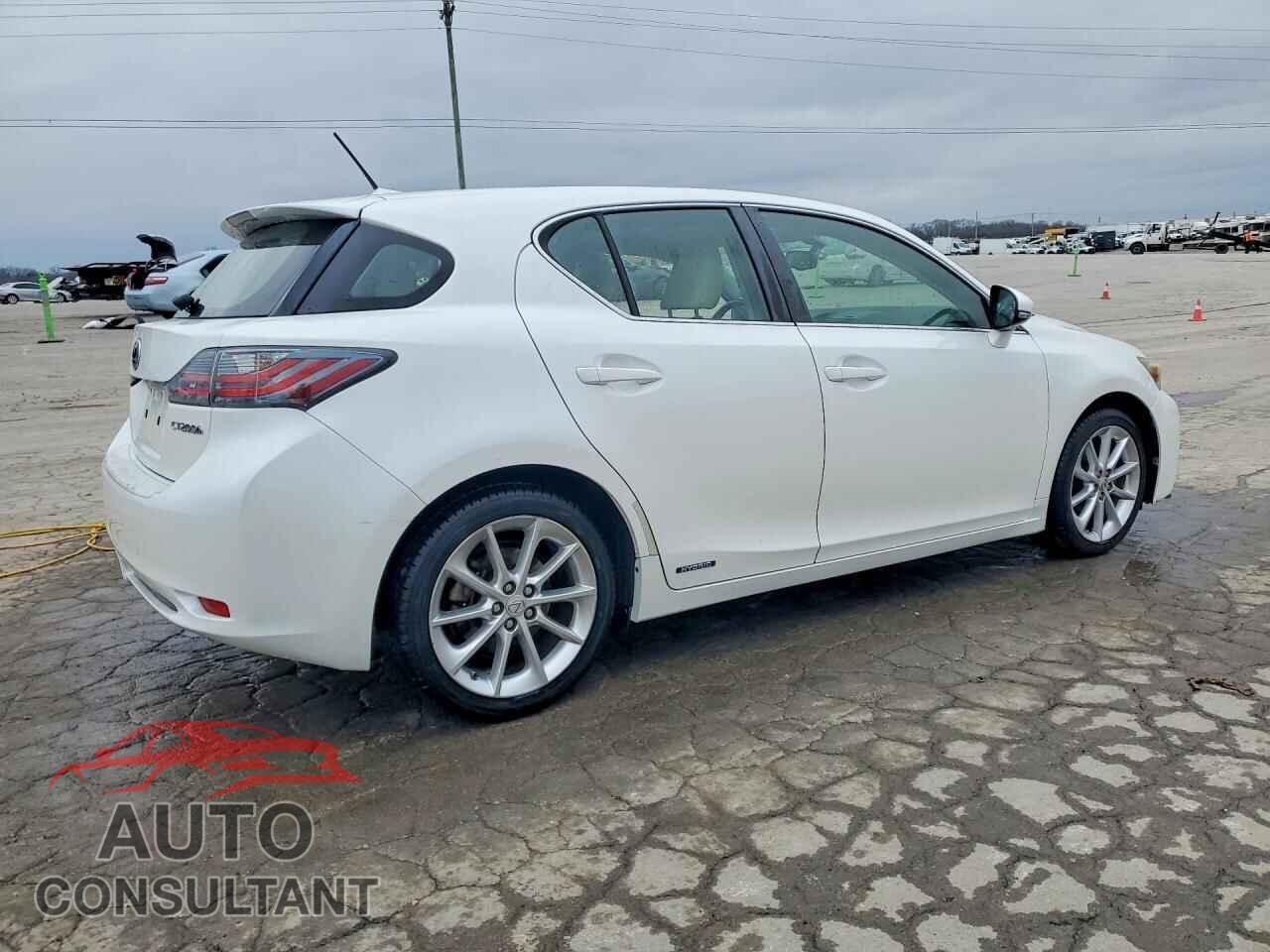 LEXUS CT 200 2012 - JTHKD5BH1C2063760