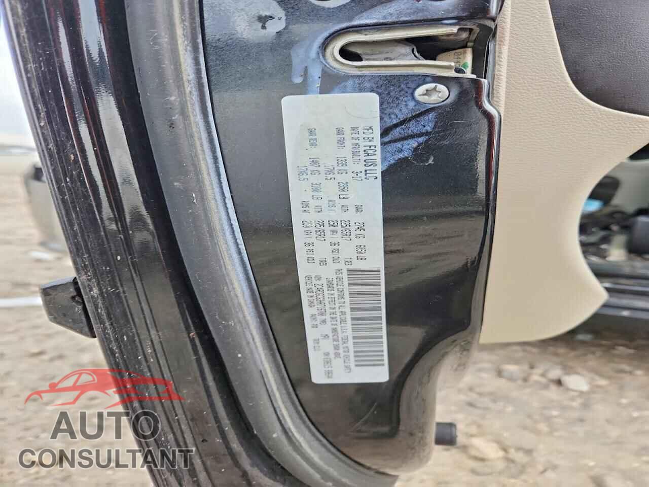 DODGE CARAVAN 2017 - 2C4RDGCG3HR716700