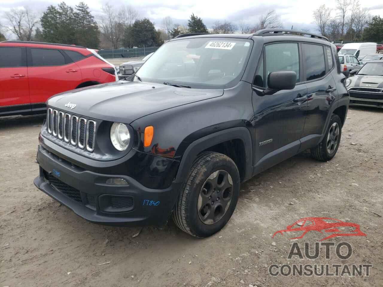 JEEP RENEGADE 2017 - ZACCJBAB1HPG07293