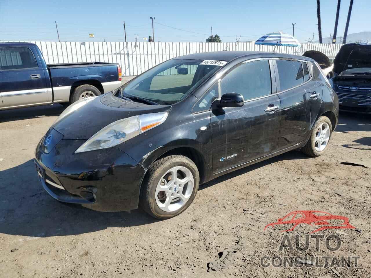 NISSAN LEAF 2012 - JN1AZ0CP9CT016304