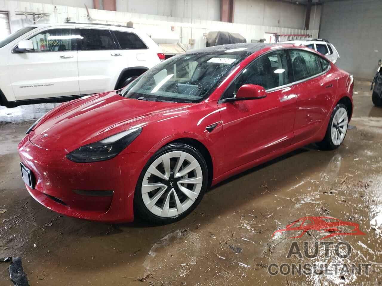 TESLA MODEL 3 2022 - 5YJ3E1EA0NF372243