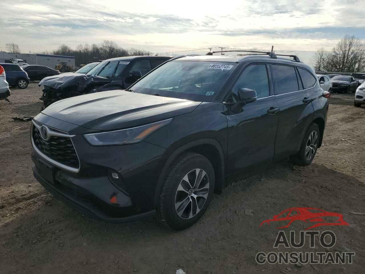 TOYOTA HIGHLANDER 2022 - 5TDGBRCH3NS555365