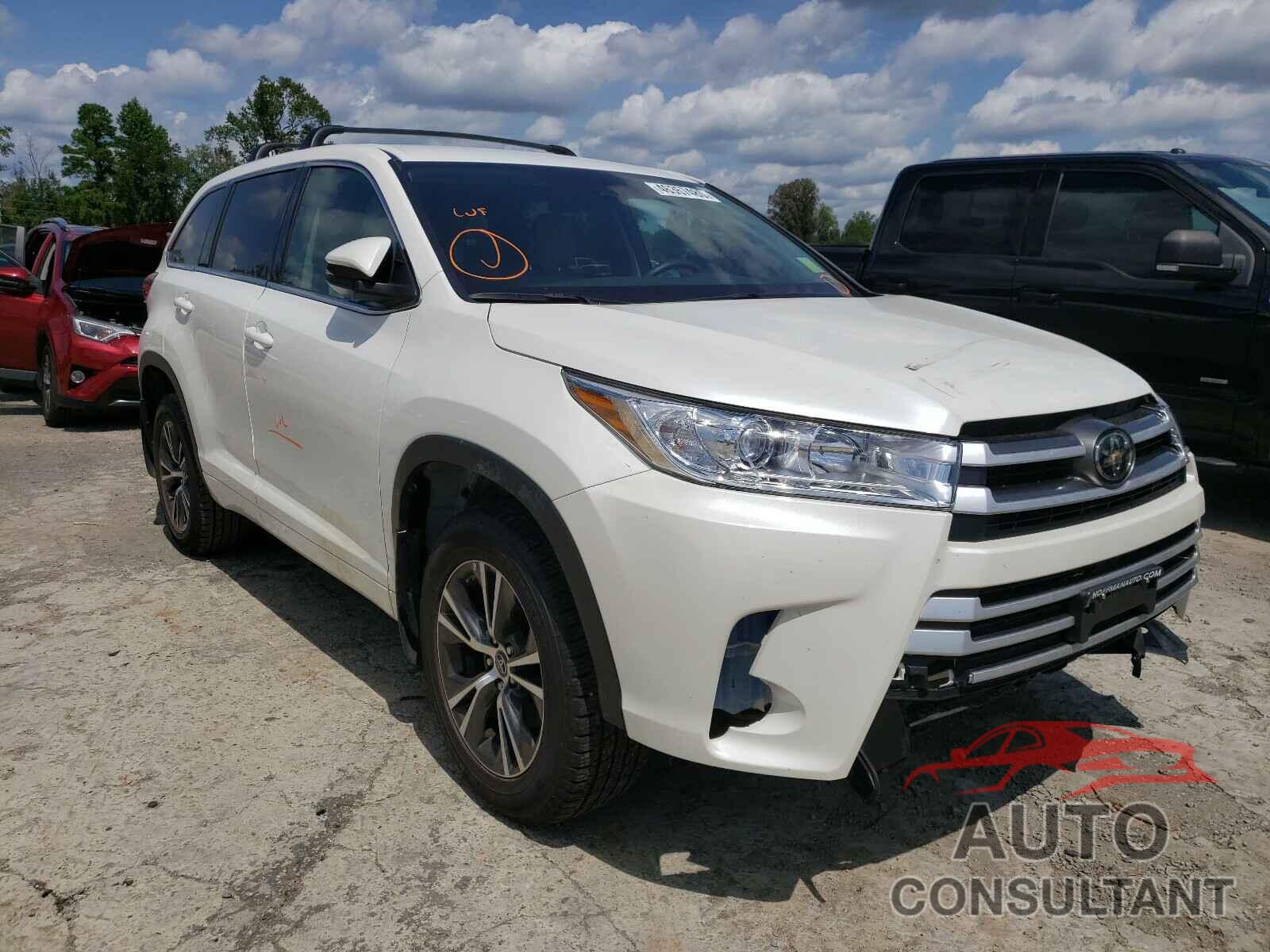 TOYOTA HIGHLANDER 2017 - 5TDBZRFH9HS438668