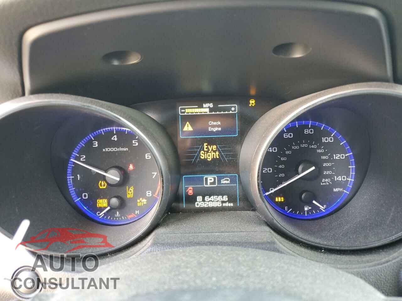 SUBARU OUTBACK 2016 - 4S4BSANC3G3341845