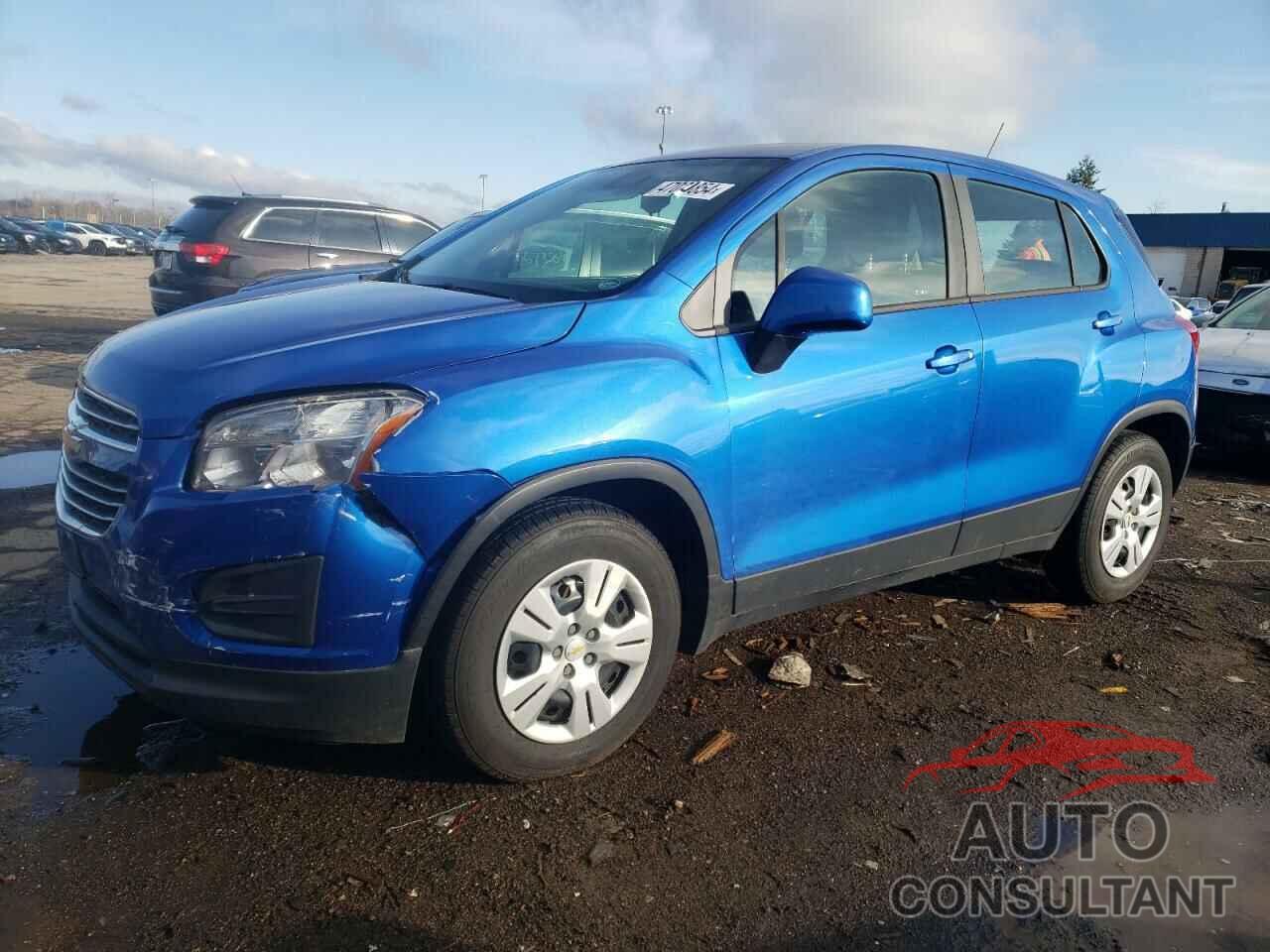 CHEVROLET TRAX 2016 - KL7CJKSB7GB760930