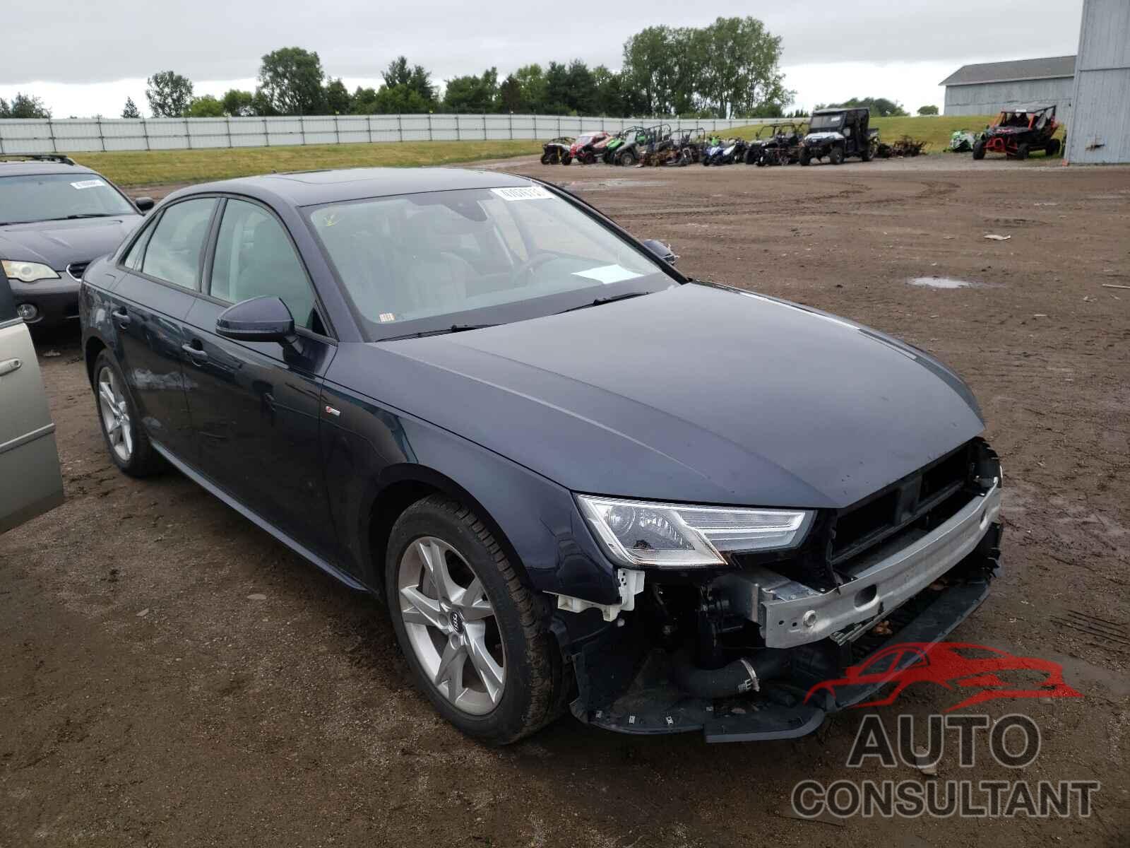 AUDI A4 2018 - WAUNNAF44JA141783