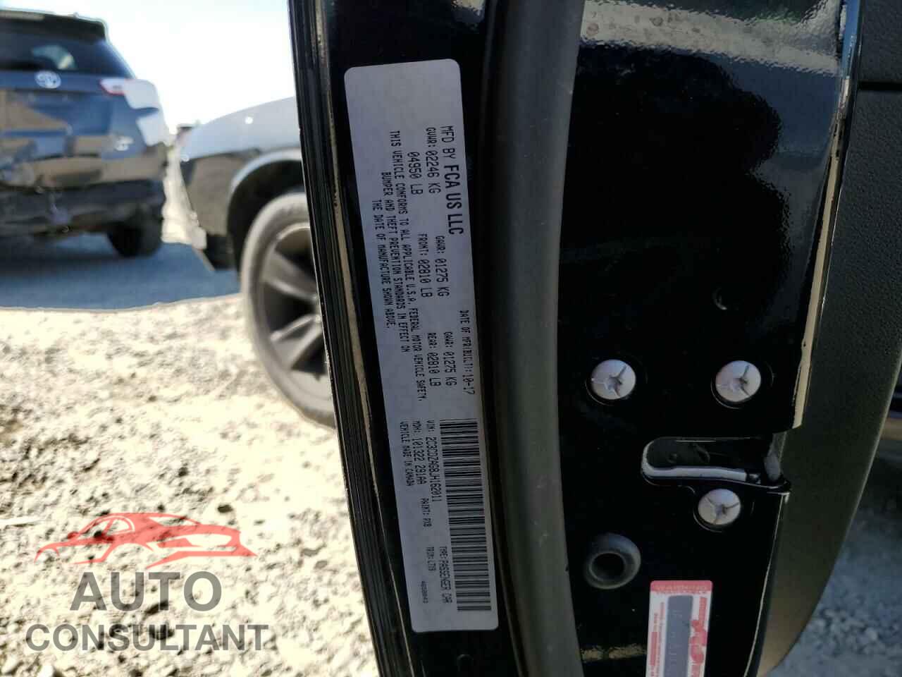 DODGE CHALLENGER 2018 - 2C3CDZAG8JH162011