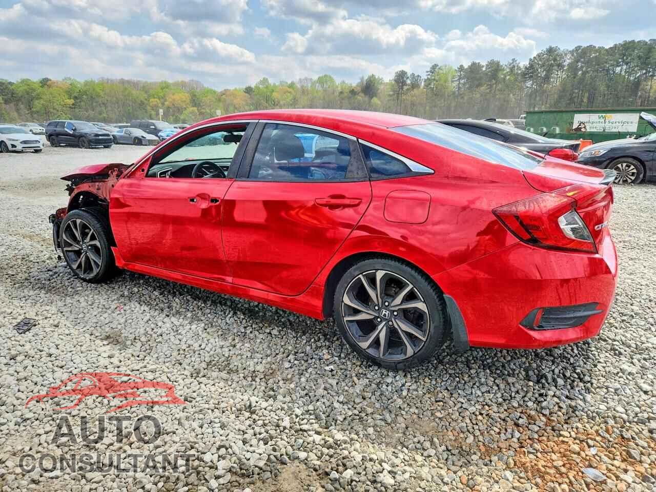 HONDA CIVIC 2019 - 2HGFC2F80KH592123