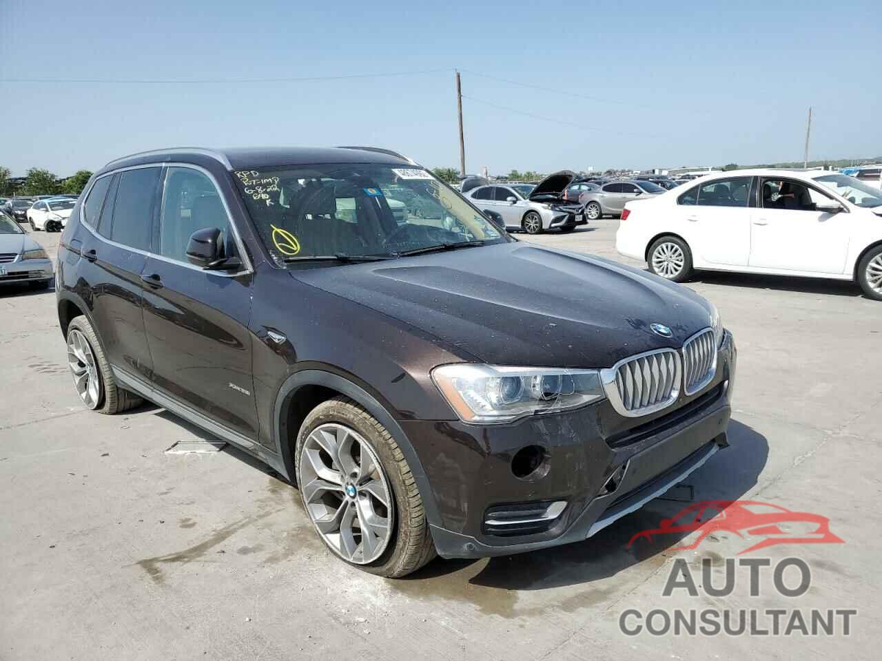 BMW X3 2016 - 5UXWX9C59G0D64169