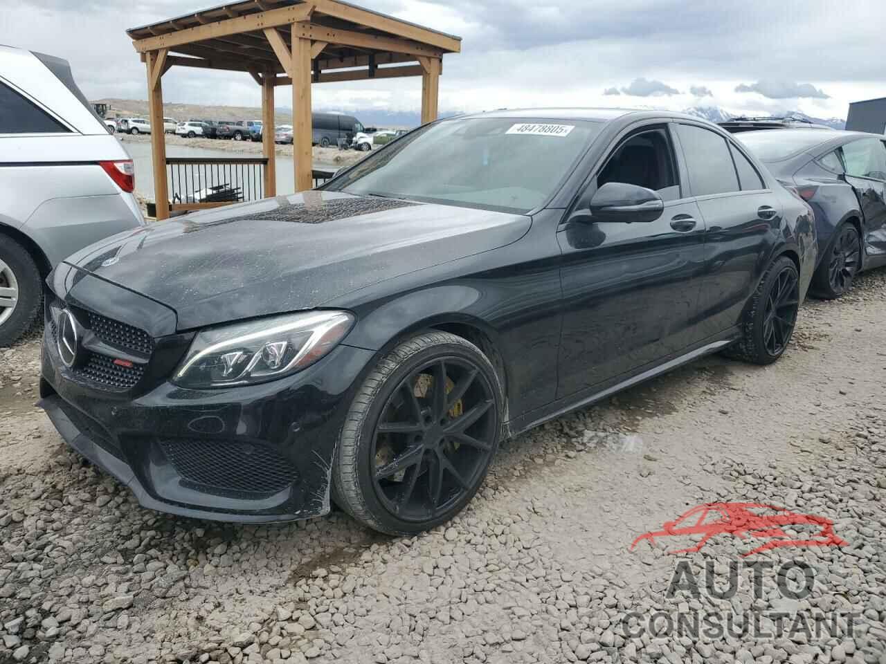 MERCEDES-BENZ C-CLASS 2017 - 55SWF6EB6HU192204