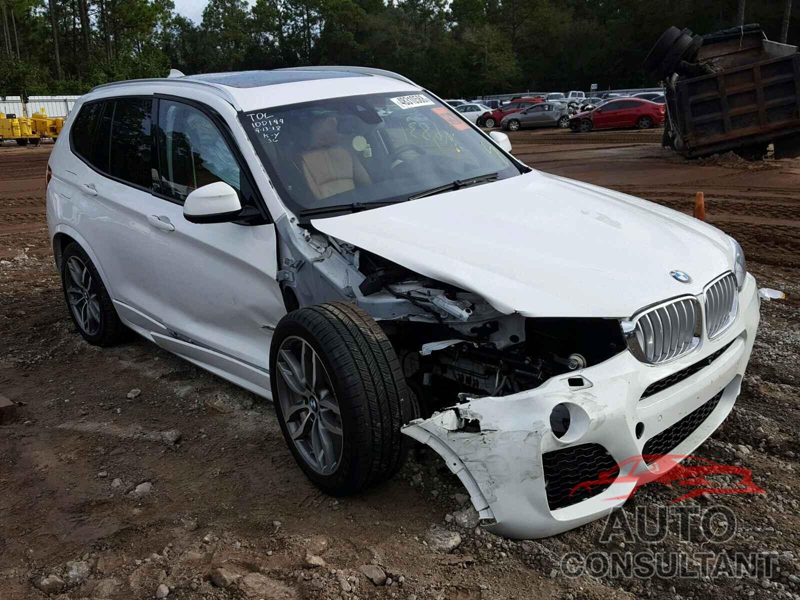 BMW X3 2016 - 5UXWX7C58G0S17519