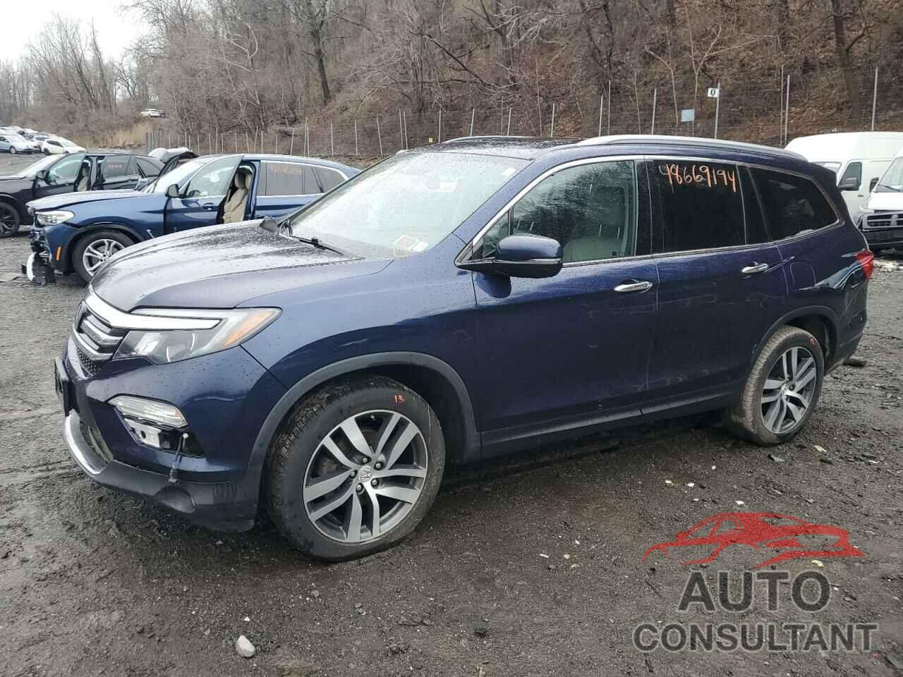 HONDA PILOT 2017 - 5FNYF6H91HB085290