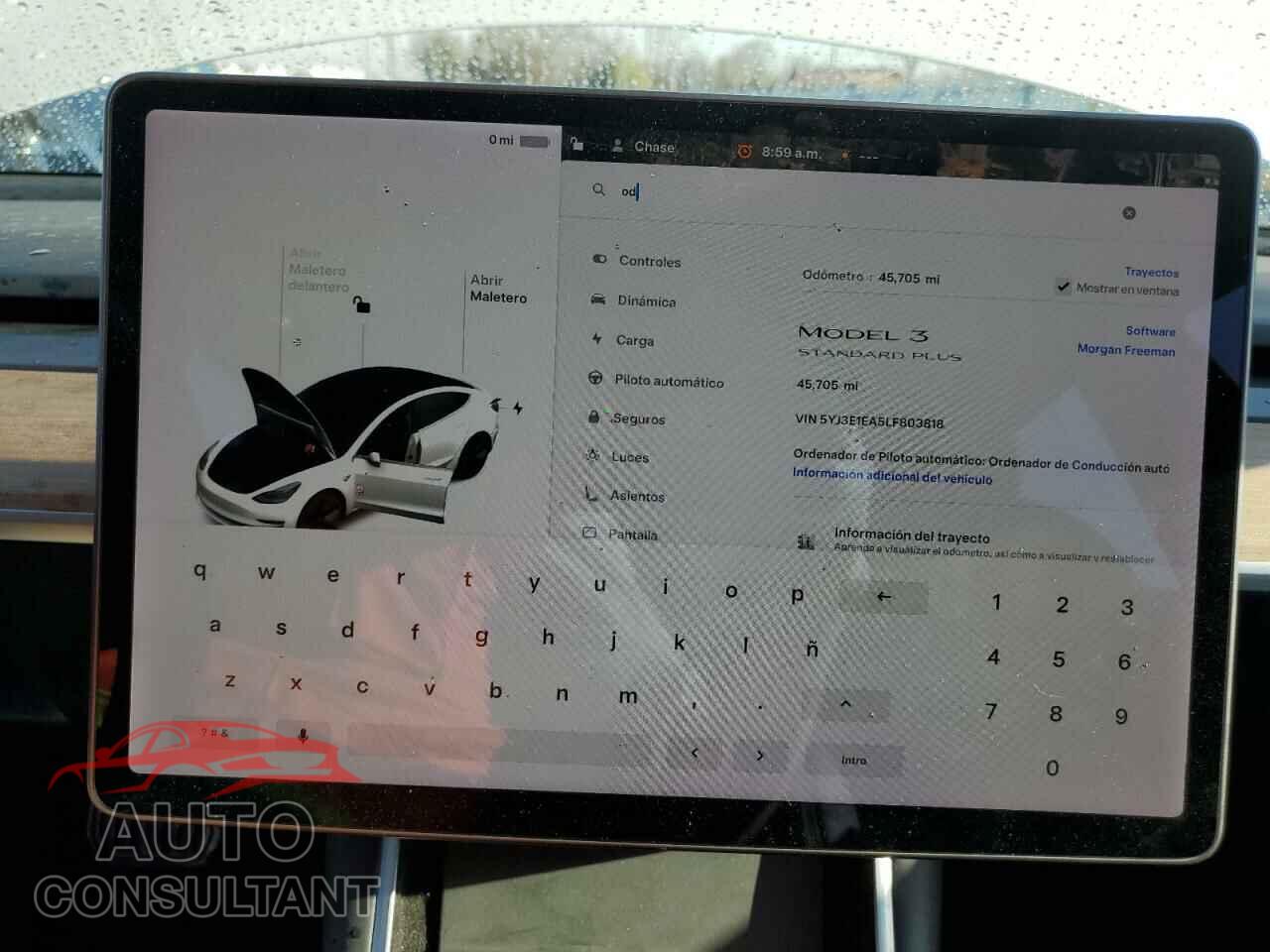 TESLA MODEL 3 2020 - 5YJ3E1EA5LF803818