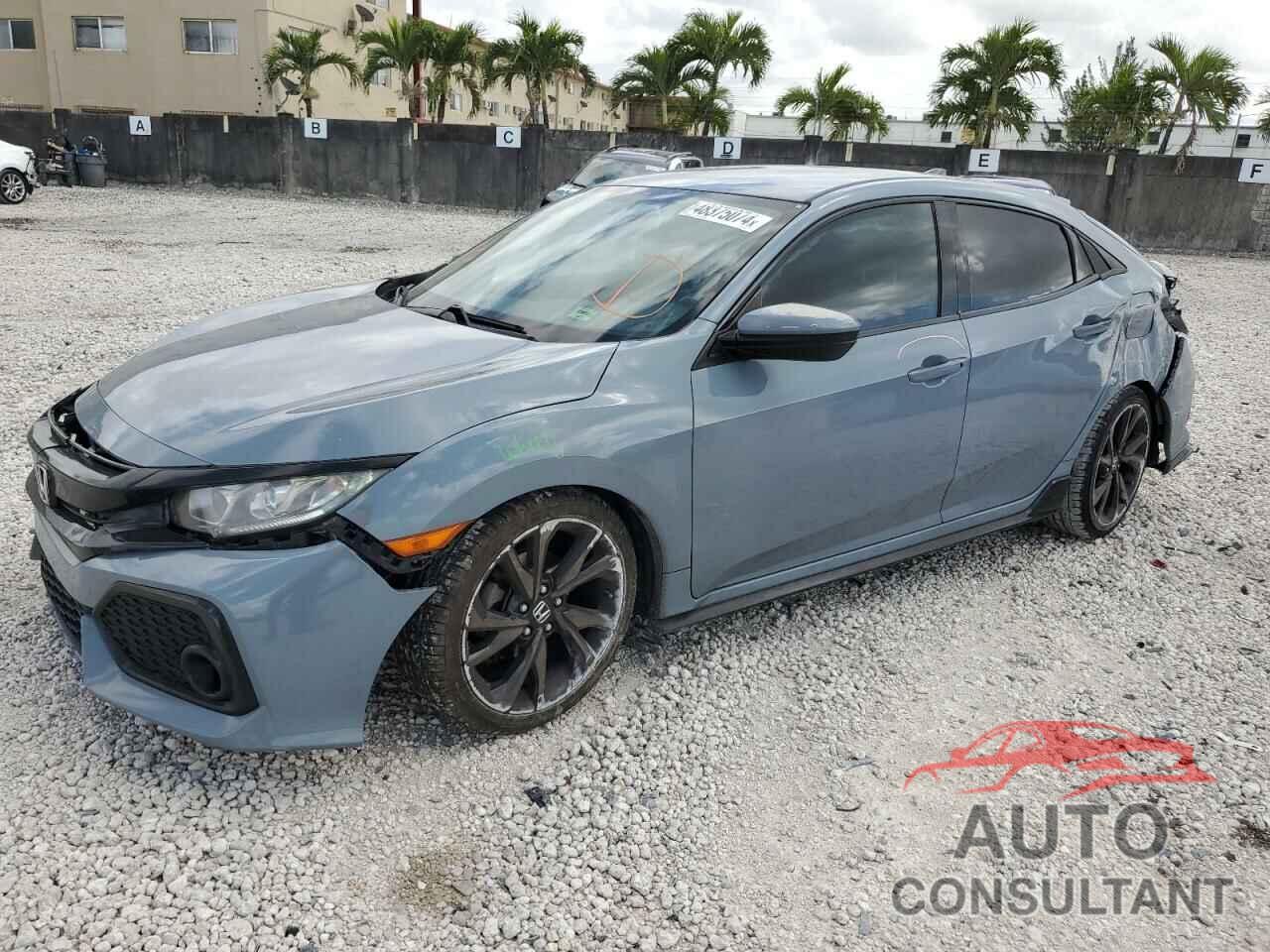 HONDA CIVIC 2017 - SHHFK7H49HU233259