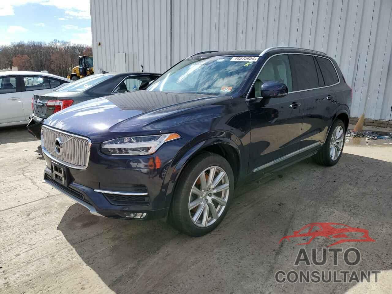 VOLVO XC90 2016 - YV4A22PL4G1043901