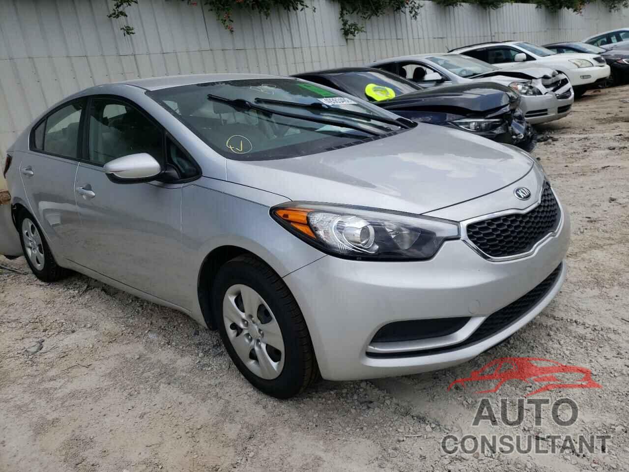 KIA FORTE 2016 - KNAFK4A63G5533341