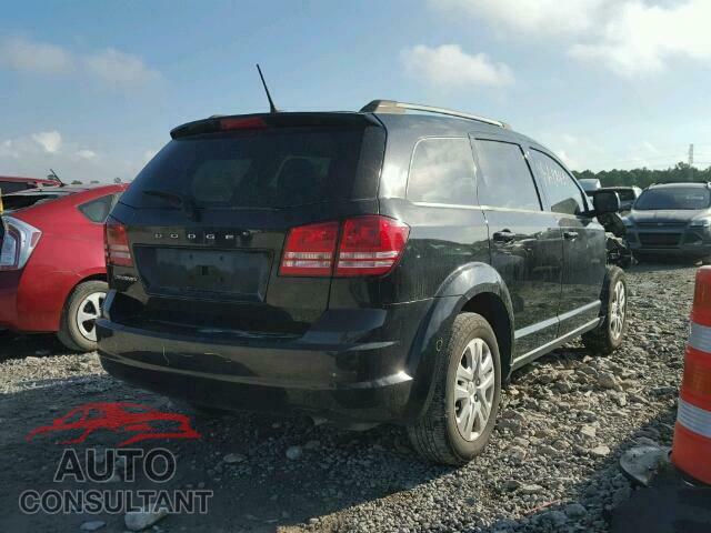 DODGE JOURNEY SE 2017 - 3C4PDCAB5HT524554