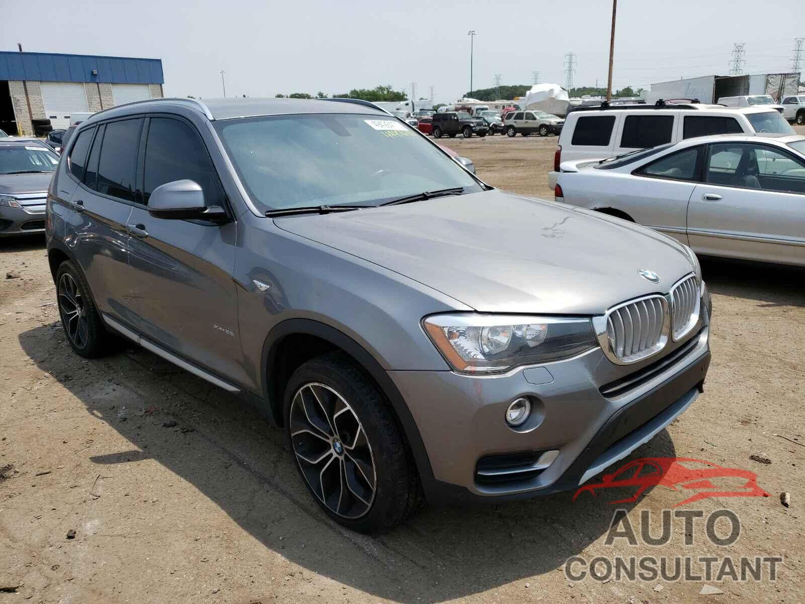 BMW X3 2016 - 5UXWX9C58G0D68987