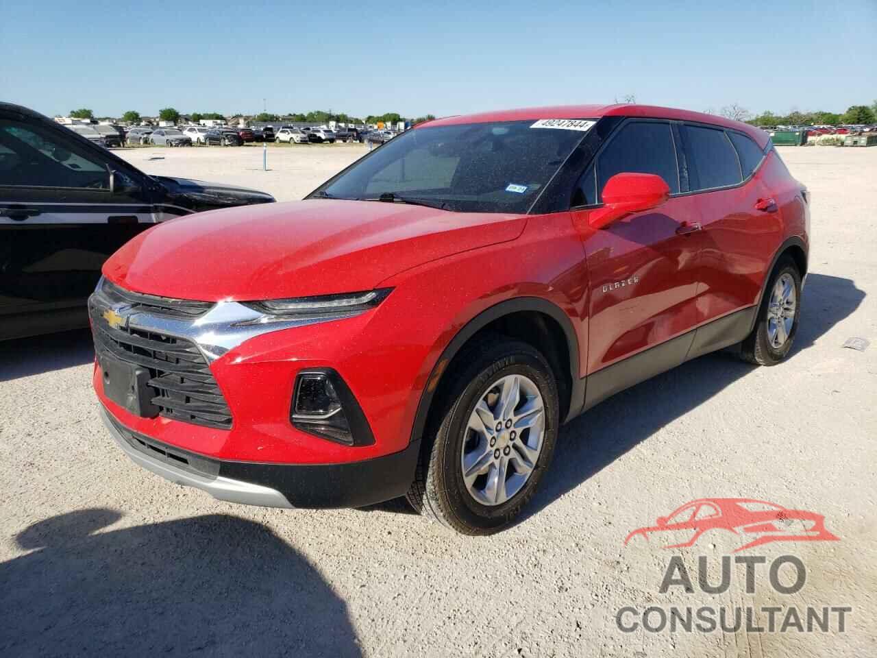 CHEVROLET BLAZER 2021 - 3GNKBBRA4MS576481