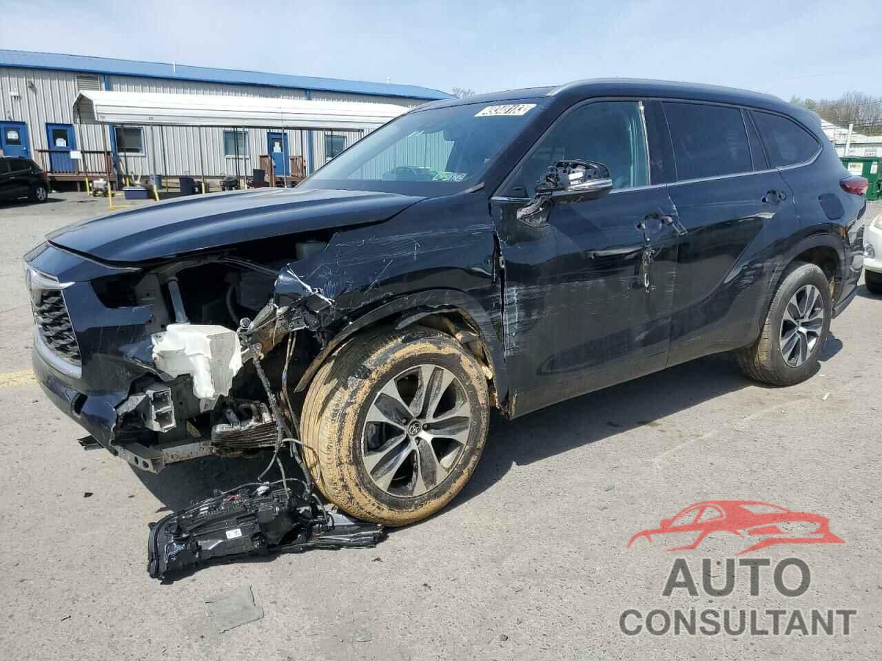 TOYOTA HIGHLANDER 2022 - 5TDGZRAH5NS119695