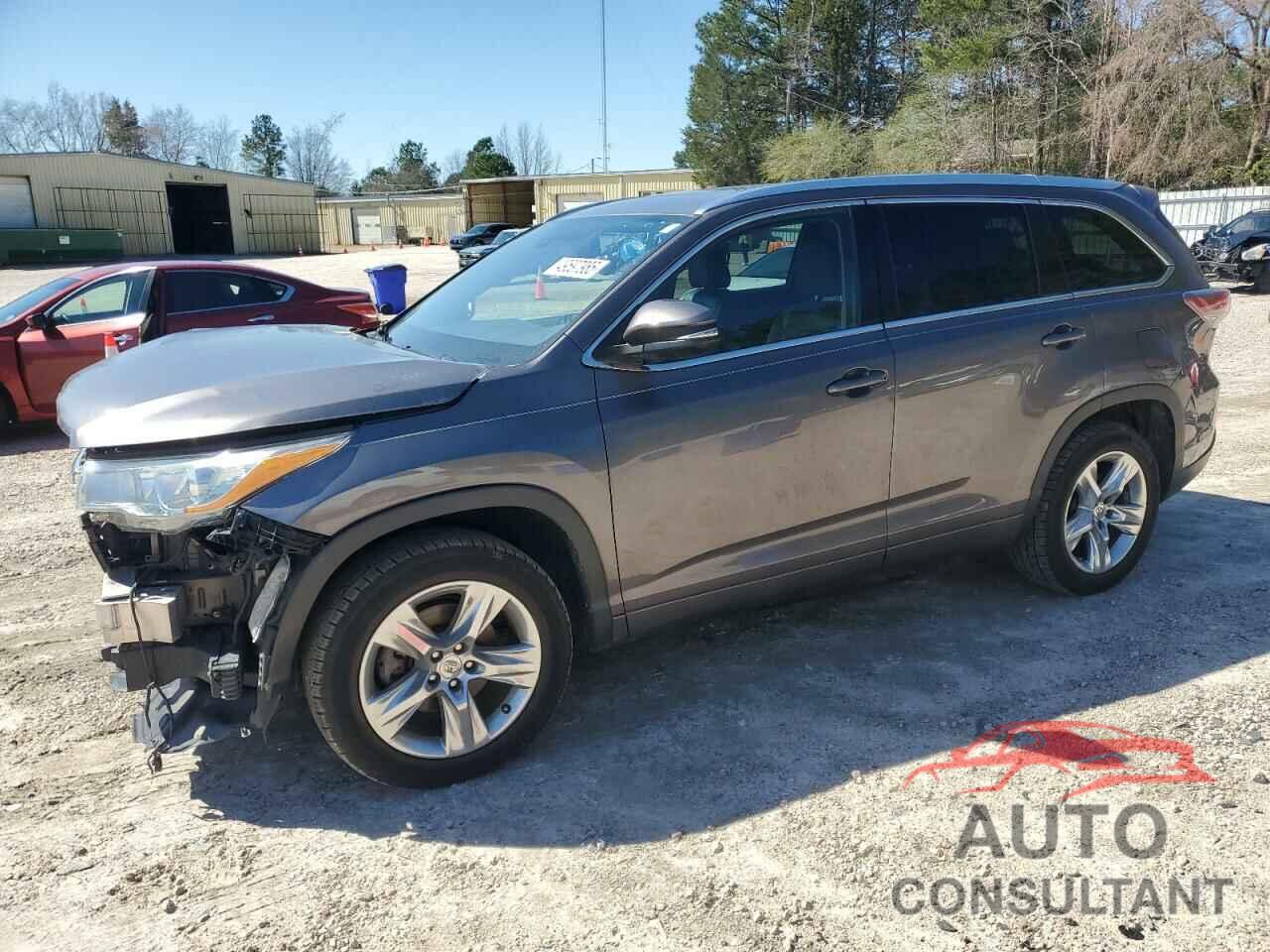 TOYOTA HIGHLANDER 2015 - 5TDYKRFH8FS080197
