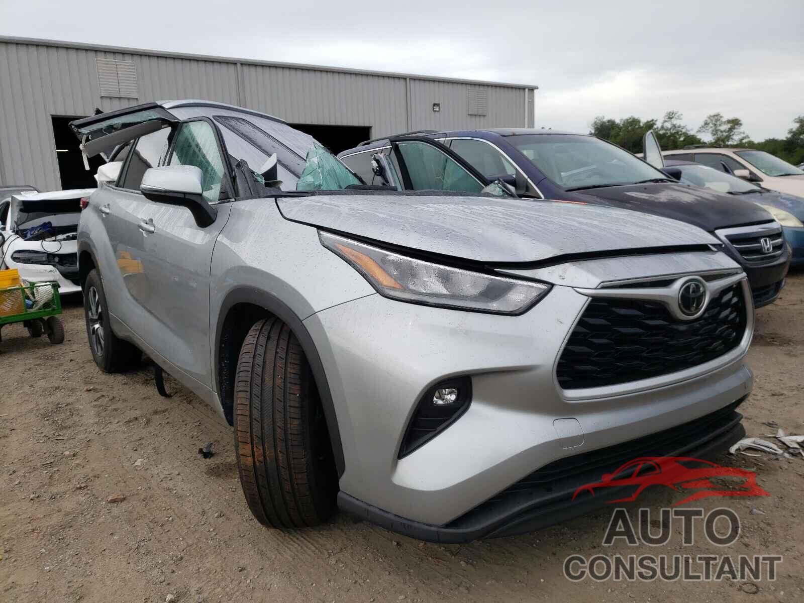 TOYOTA HIGHLANDER 2020 - 5TDGZRAH9LS507834