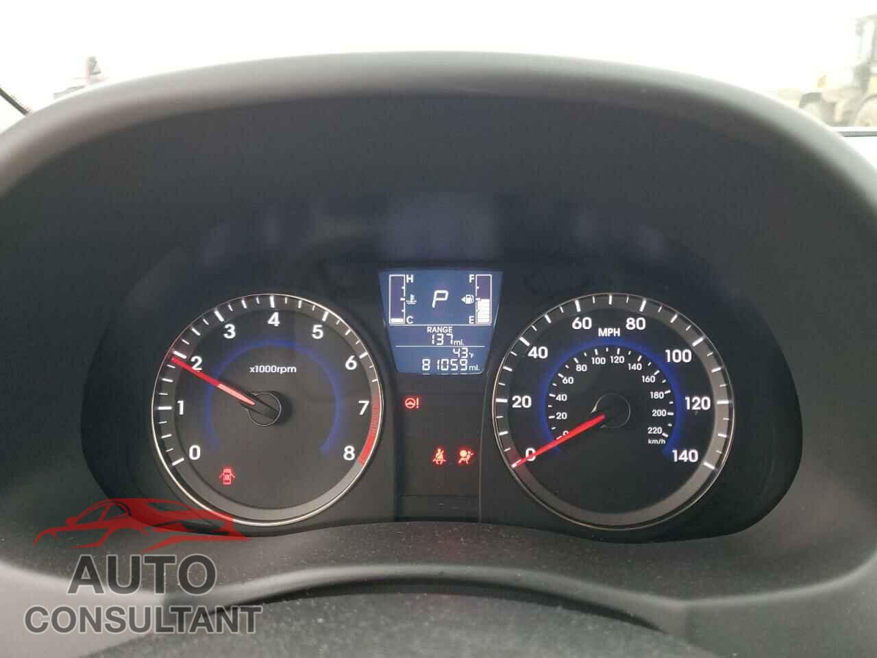 HYUNDAI ACCENT 2016 - KMHCT4AE4GU058049