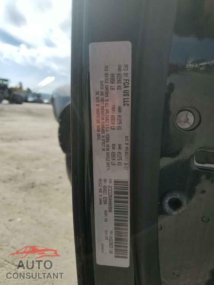 DODGE CHALLENGER 2017 - 2C3CDZAG4HH649006
