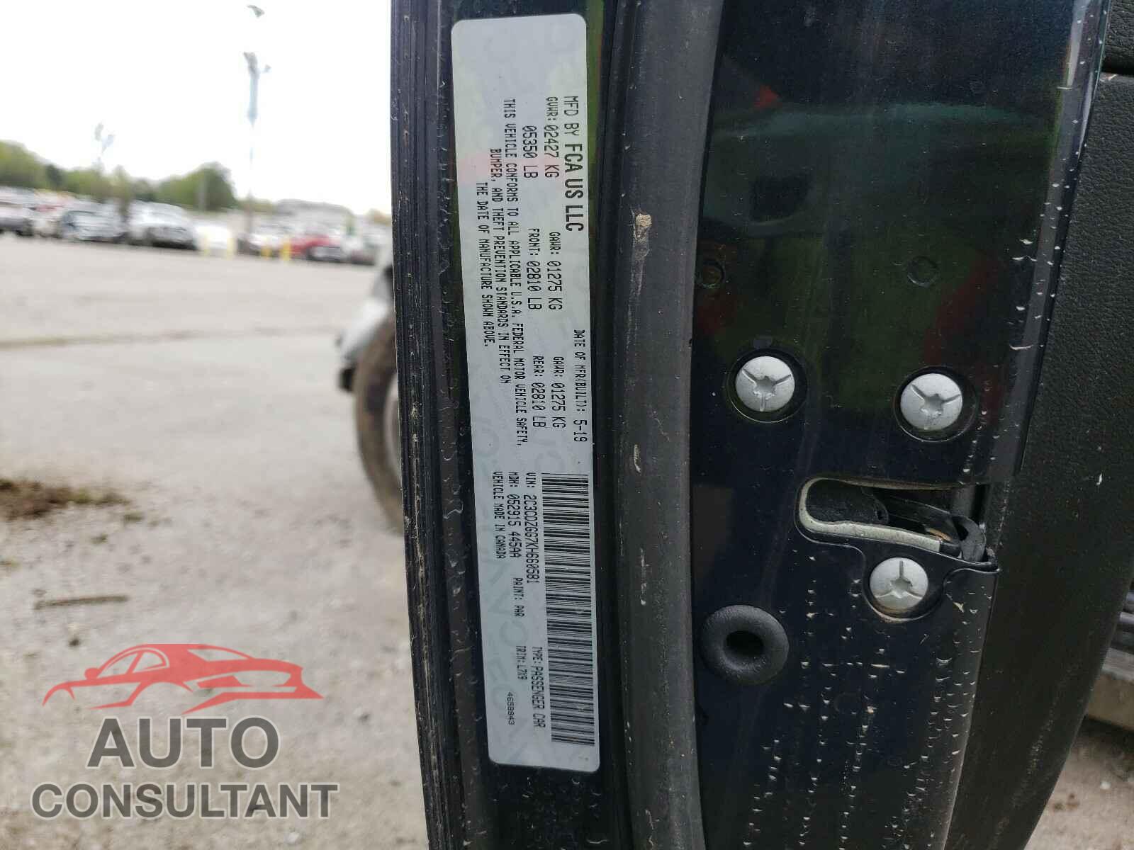 DODGE CHALLENGER 2019 - 2C3CDZGG7KH660581