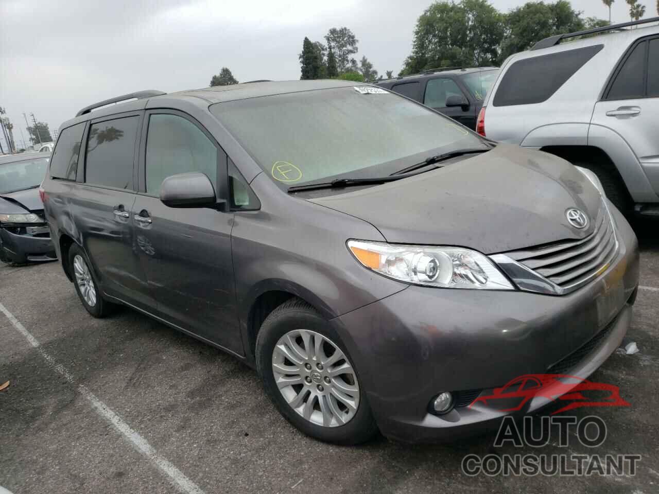 TOYOTA SIENNA 2017 - 5TDYZ3DC5HS825989