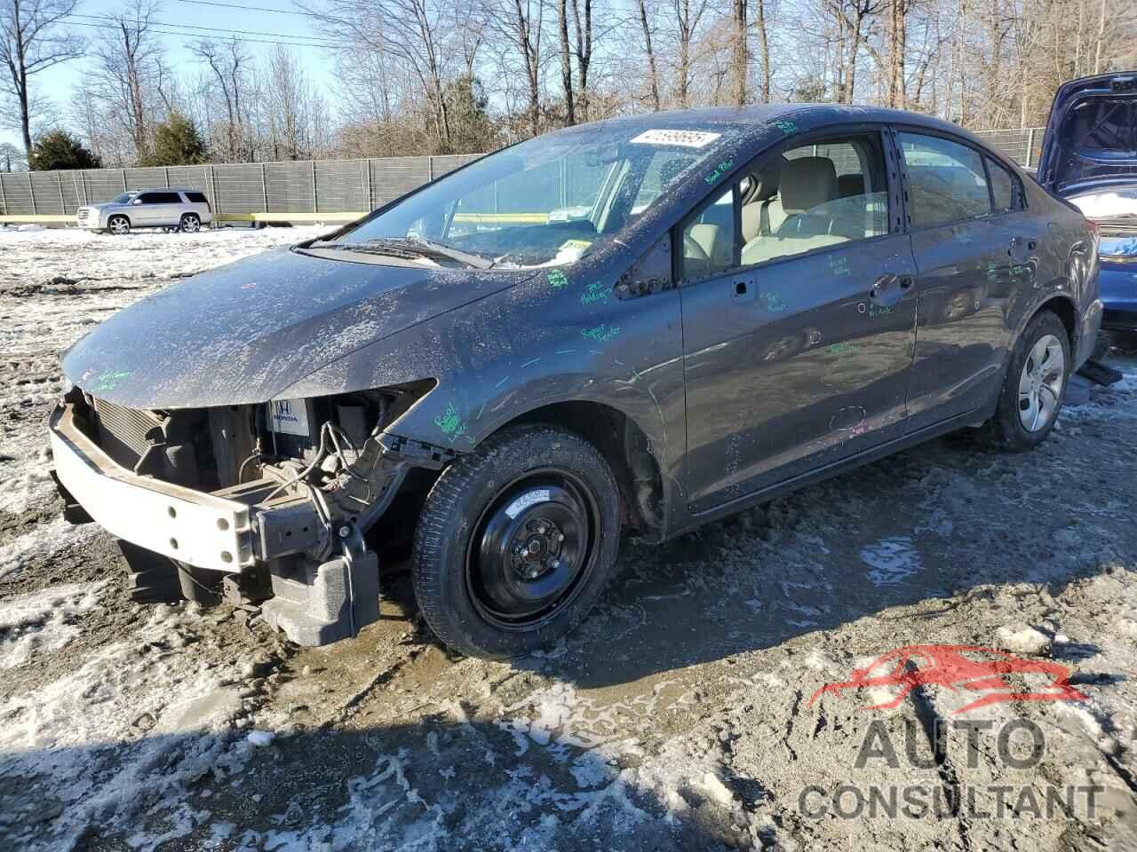 HONDA CIVIC 2013 - 2HGFB2F51DH595673