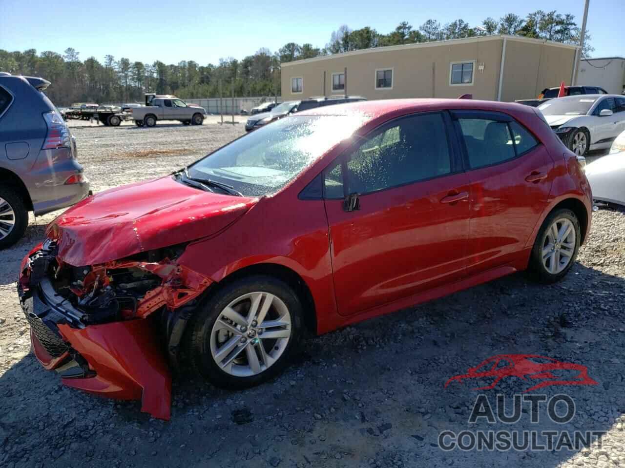 TOYOTA COROLLA 2021 - JTND4MBE4M3133334