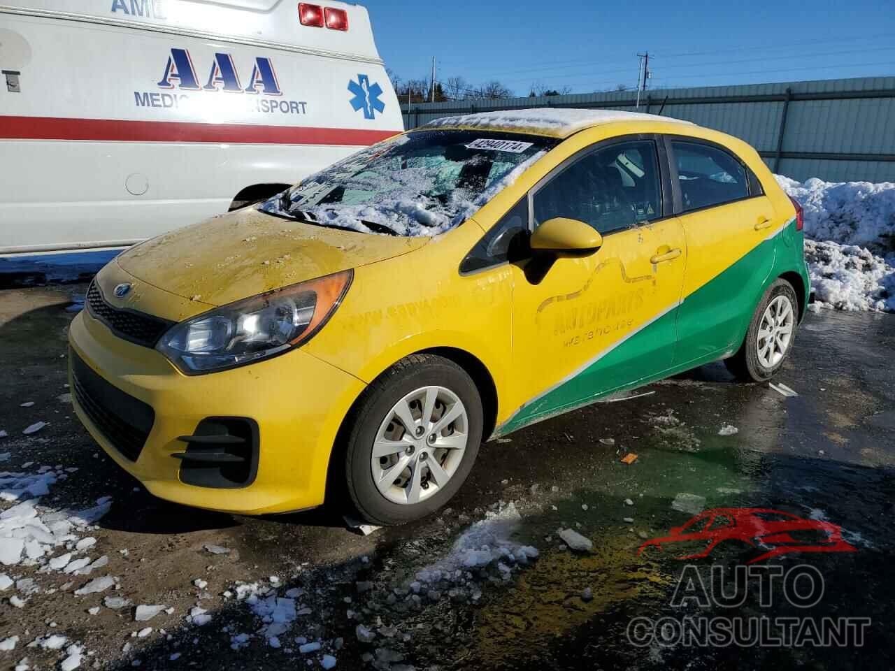 KIA RIO 2016 - KNADM5A30G6601554