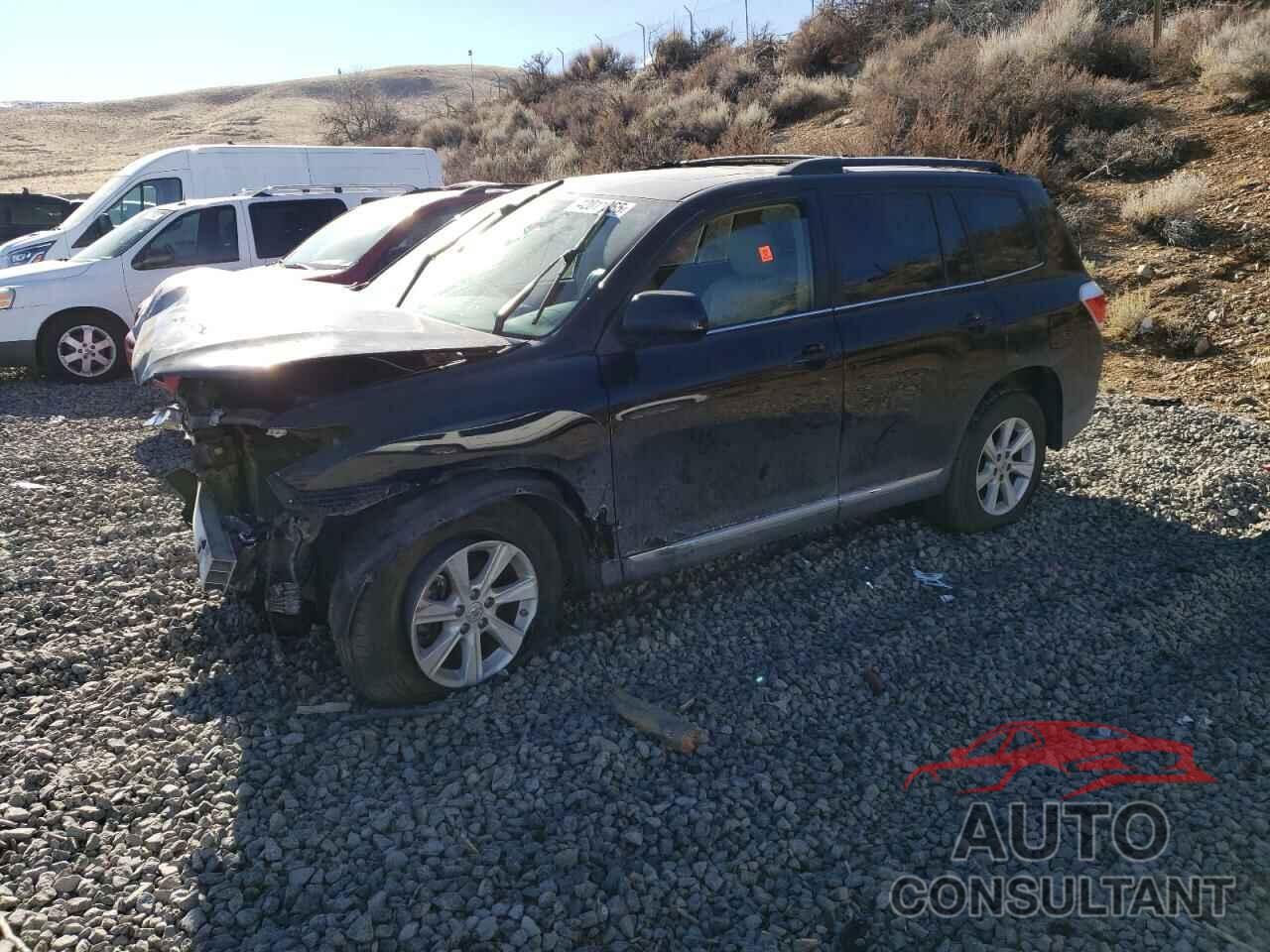 TOYOTA HIGHLANDER 2013 - 5TDBK3EH5DS179285