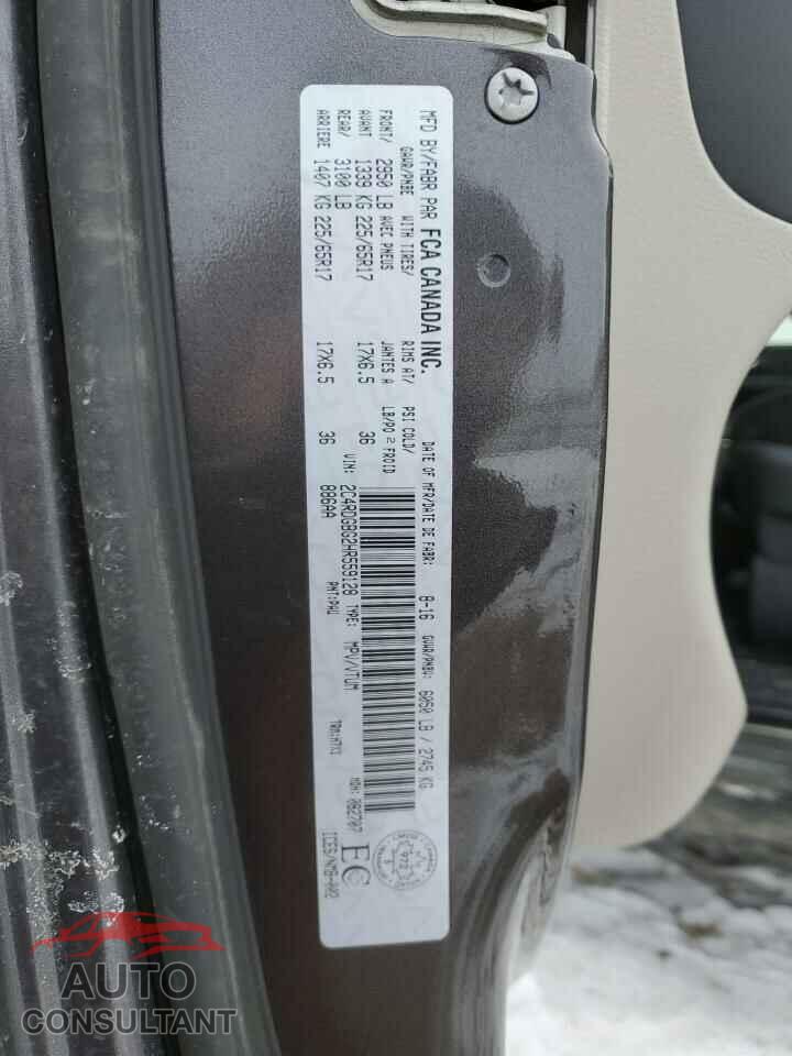DODGE CARAVAN 2017 - 2C4RDGBG2HR559128