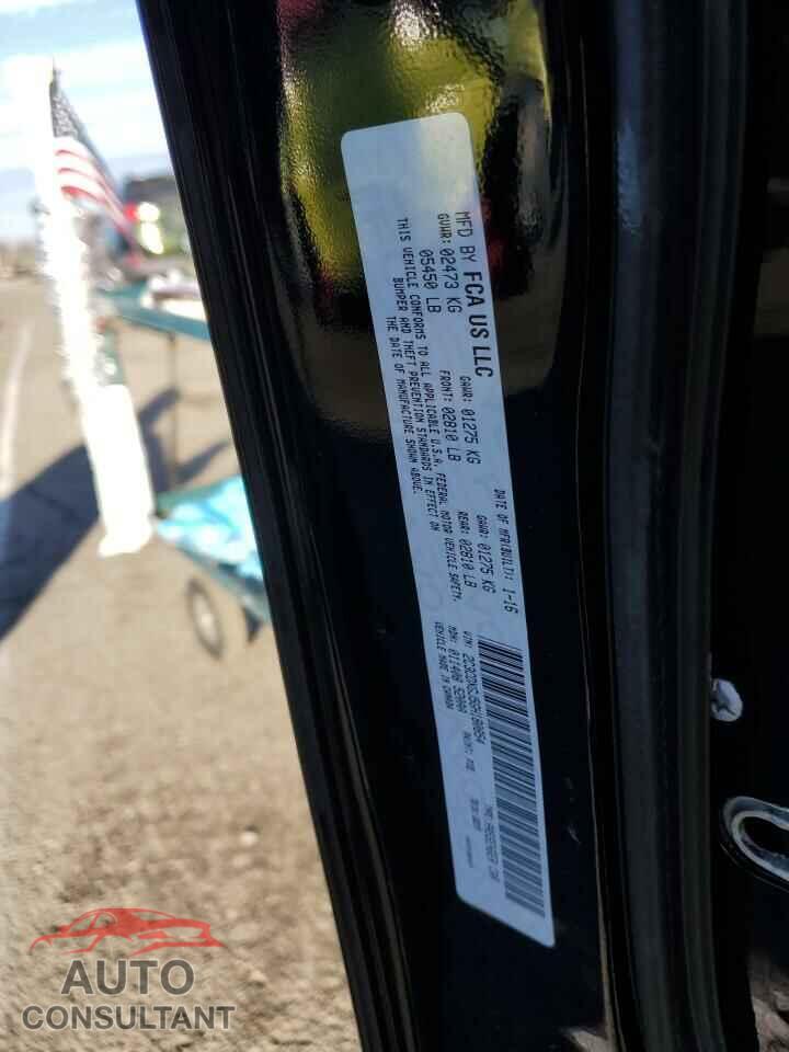 DODGE CHARGER 2016 - 2C3CDXGJ5GH180854