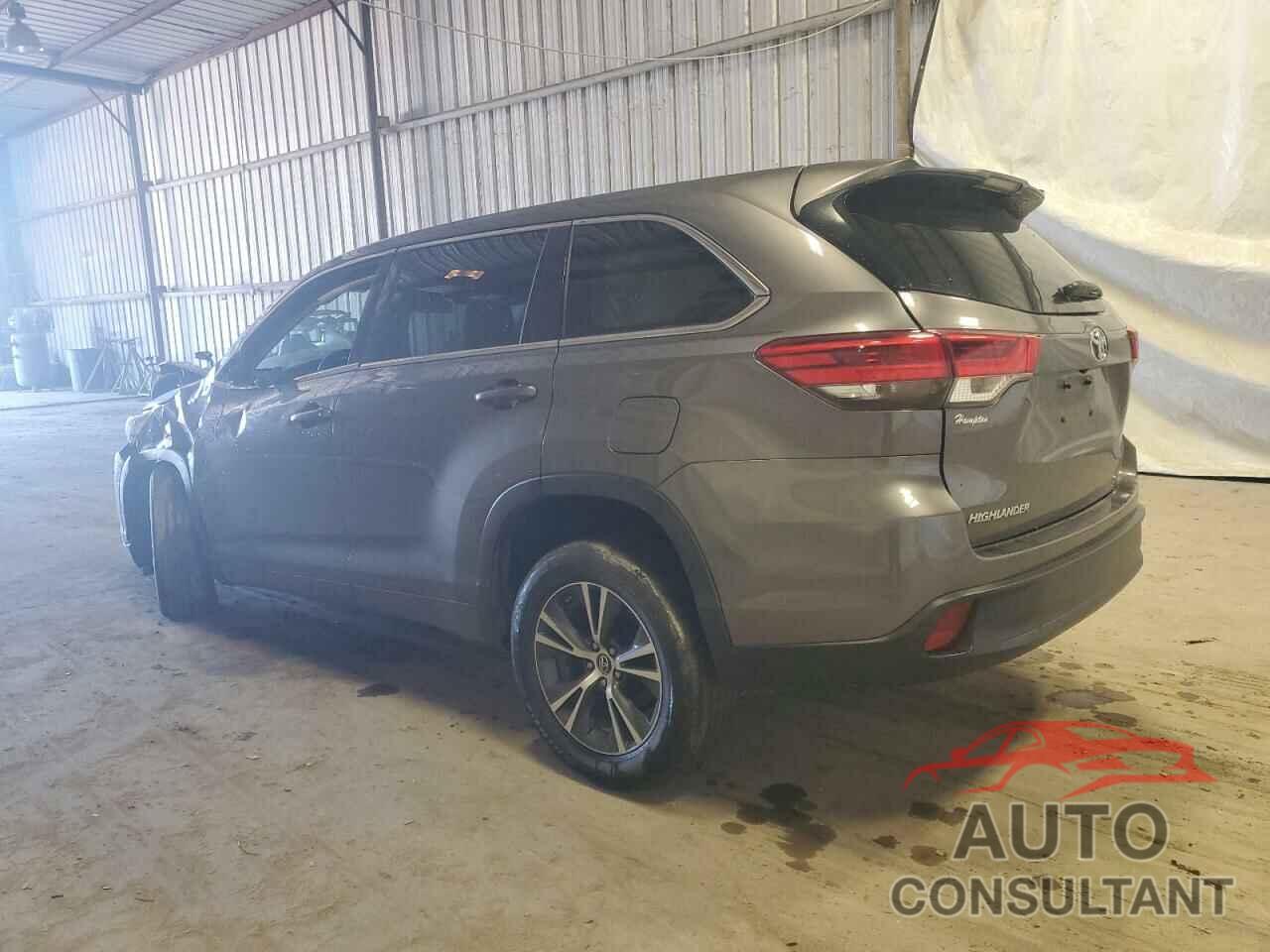 TOYOTA HIGHLANDER 2018 - 5TDZARFH7JS039723