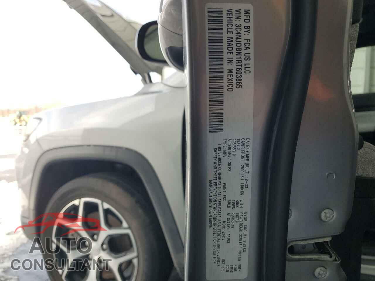 JEEP COMPASS 2024 - 3C4NJDBN1RT603865
