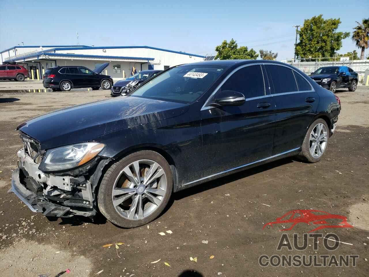 MERCEDES-BENZ C-CLASS 2017 - 55SWF4JB2HU201037
