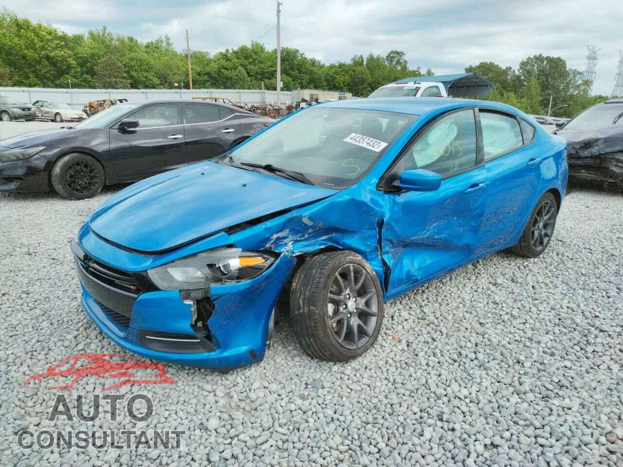 DODGE DART 2016 - 1C3CDFAAXGD592042